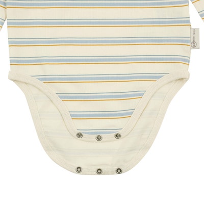 Body langarm, beige für Jungs