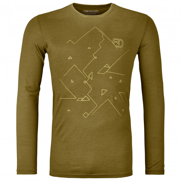 Ortovox - 185 Merino Tangram L/S - Merinoshirt