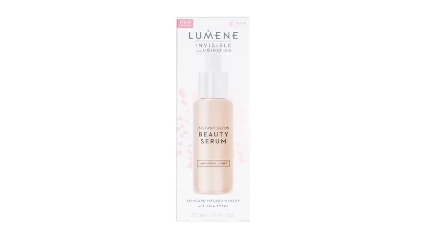 Lumene Invisible Illumination Instant Glow Beauty Serum 30 ml Universal Tan
