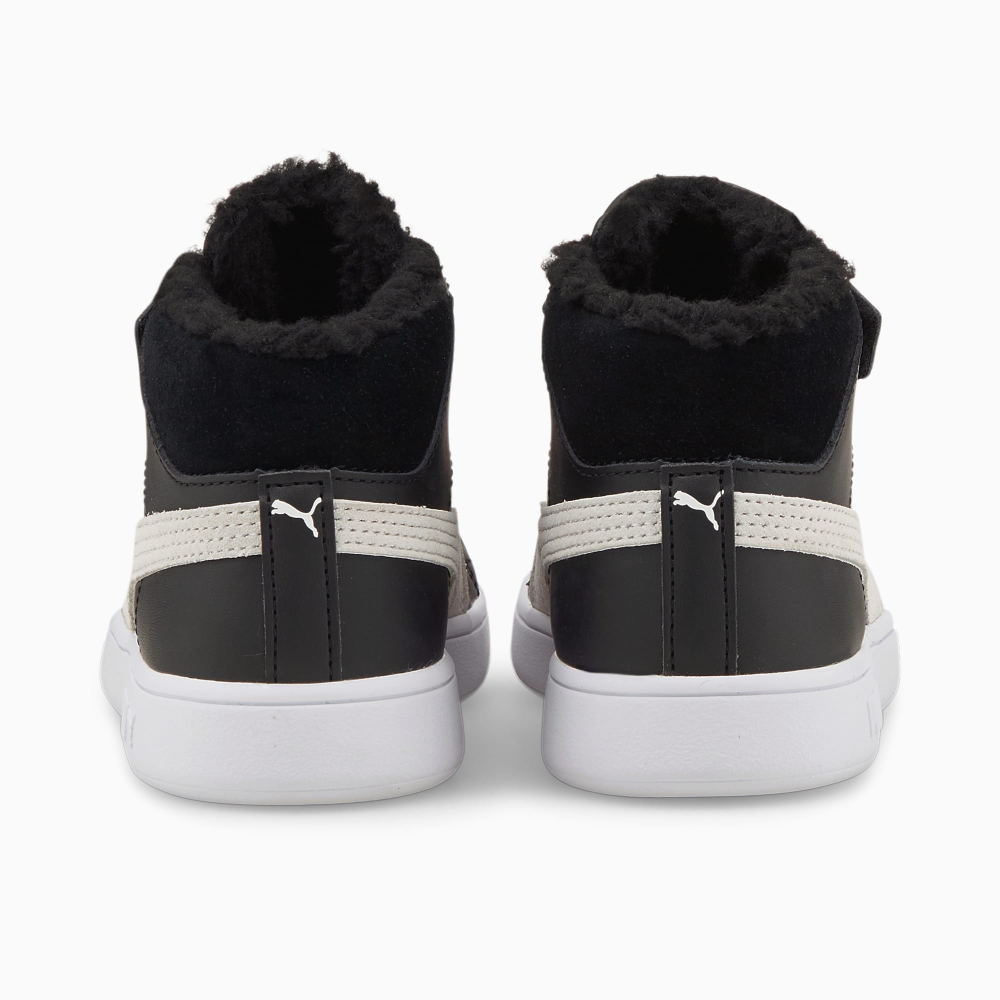PUMA Smash v2 Mid Fur V 366896-02 / schwarz