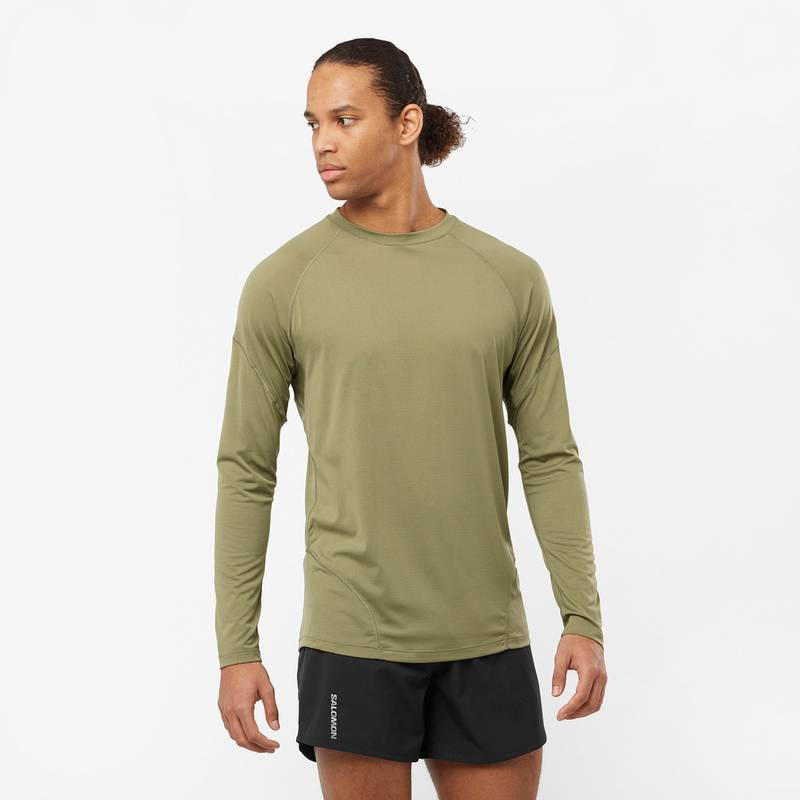 Salomon CROSS RUN Funktionsshirt Herren