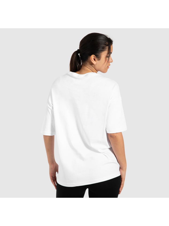 SMILODOX Unisex T-Shirt Macey in Weiß günstig kaufen