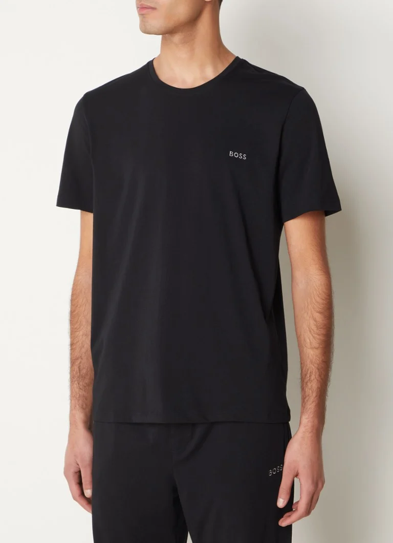 HUGO BOSS Mix&Match pajama top with logo embroidery