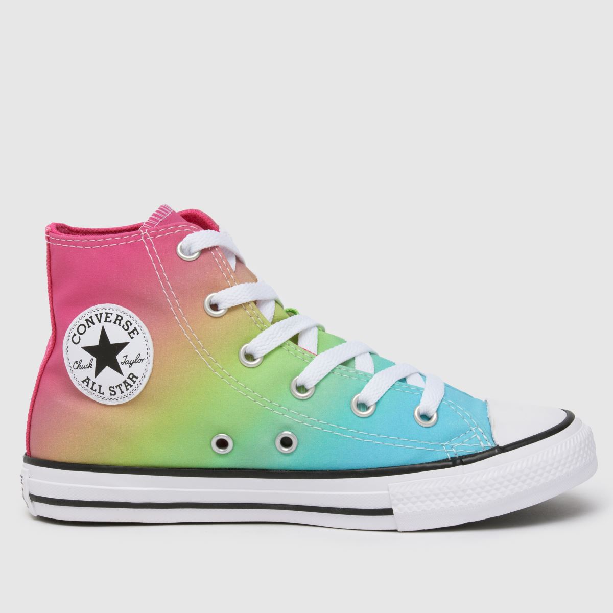 Converse multifärgade all star hi hyper brights flickor junior träningsskor