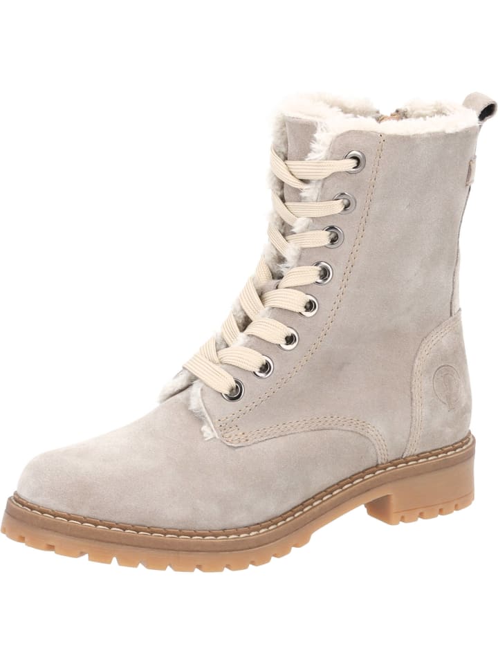 palado Schnürstiefel in Beige günstig kaufen