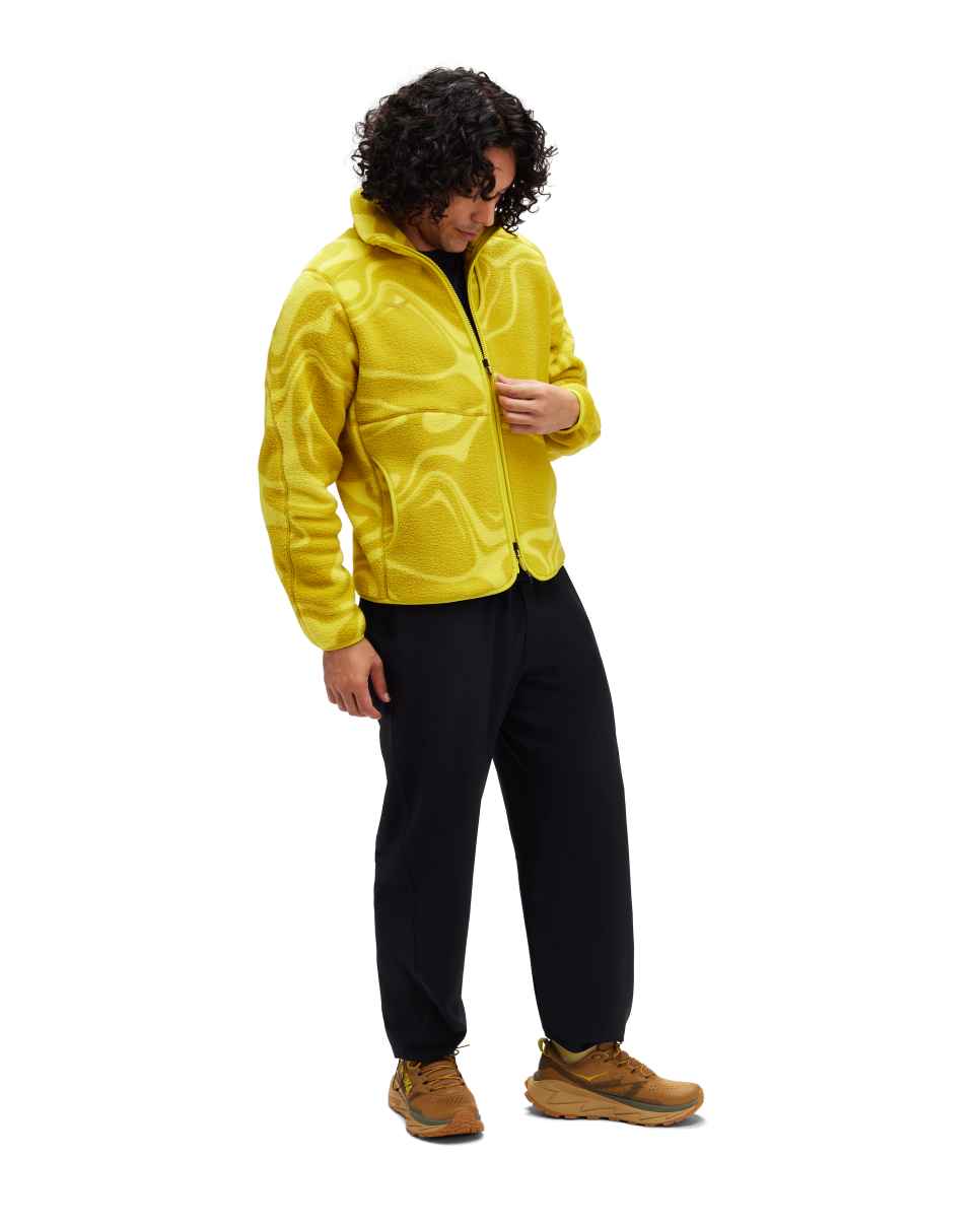 Ridgetop Full-Zip Fleece Print Outdoor Topo