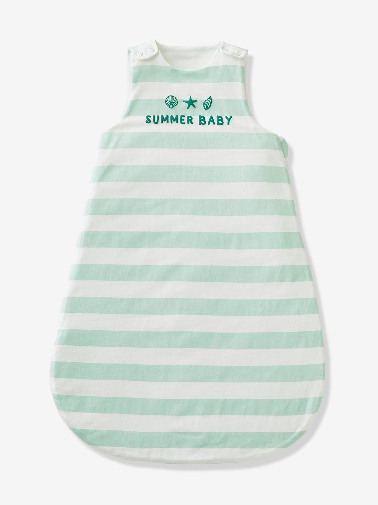 Vertbaudet Baby Sommerschlafsack SUNNY BABY Oeko Tex - grün