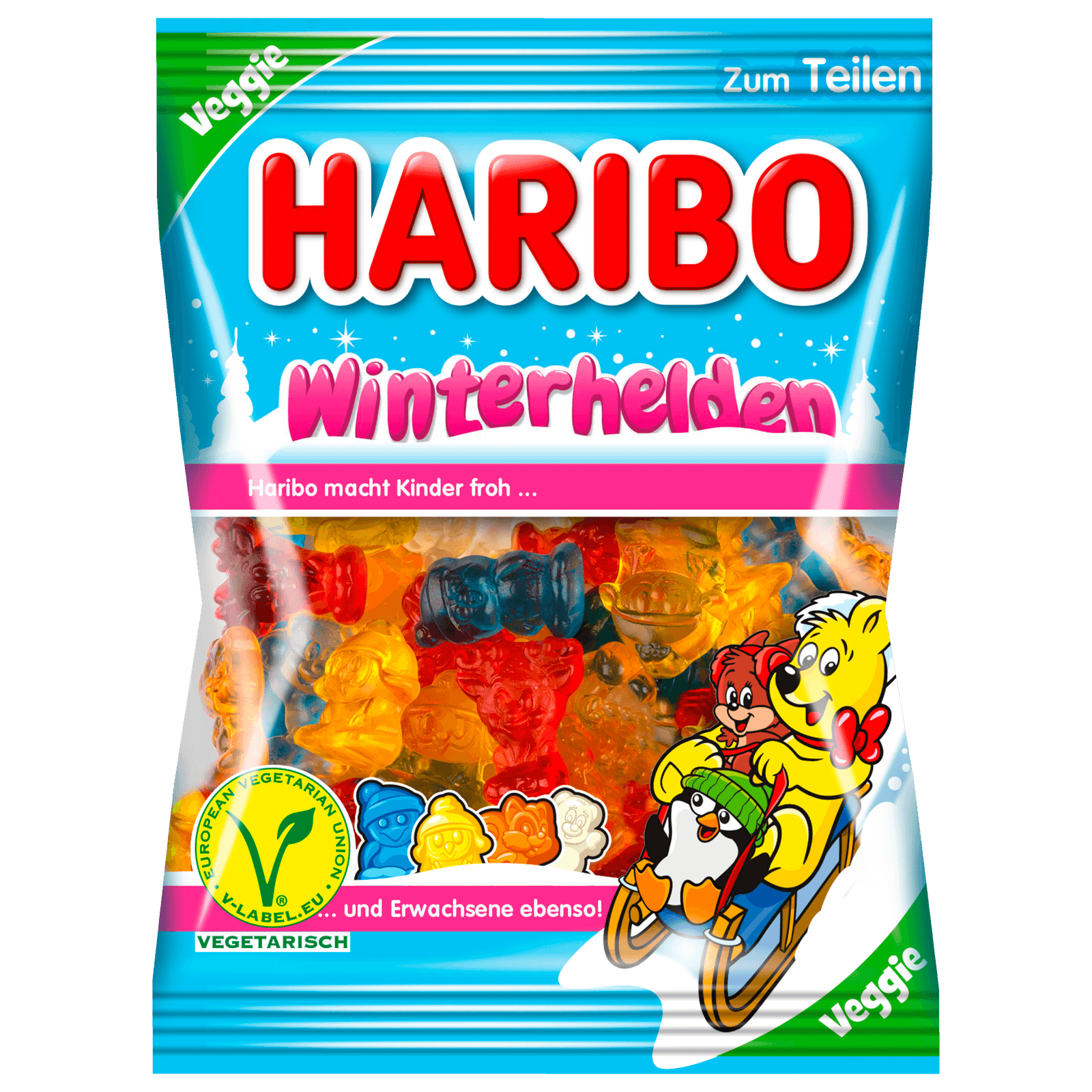 Haribo Winterhelden vegetarisch 175g
