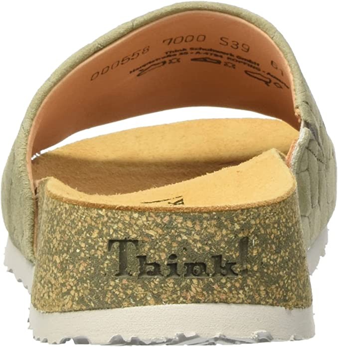 THINK Klassische Sandalen grau Koak