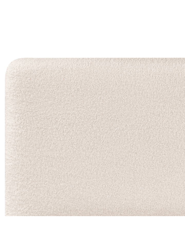 Beliani Doppelbett BOUSSE in Weiß - (W) 151 x (H) 79 x (L) 219 cm günstig kaufen onesize