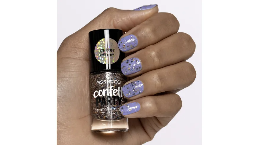 essence Confetti Party Top Coat 8 ml