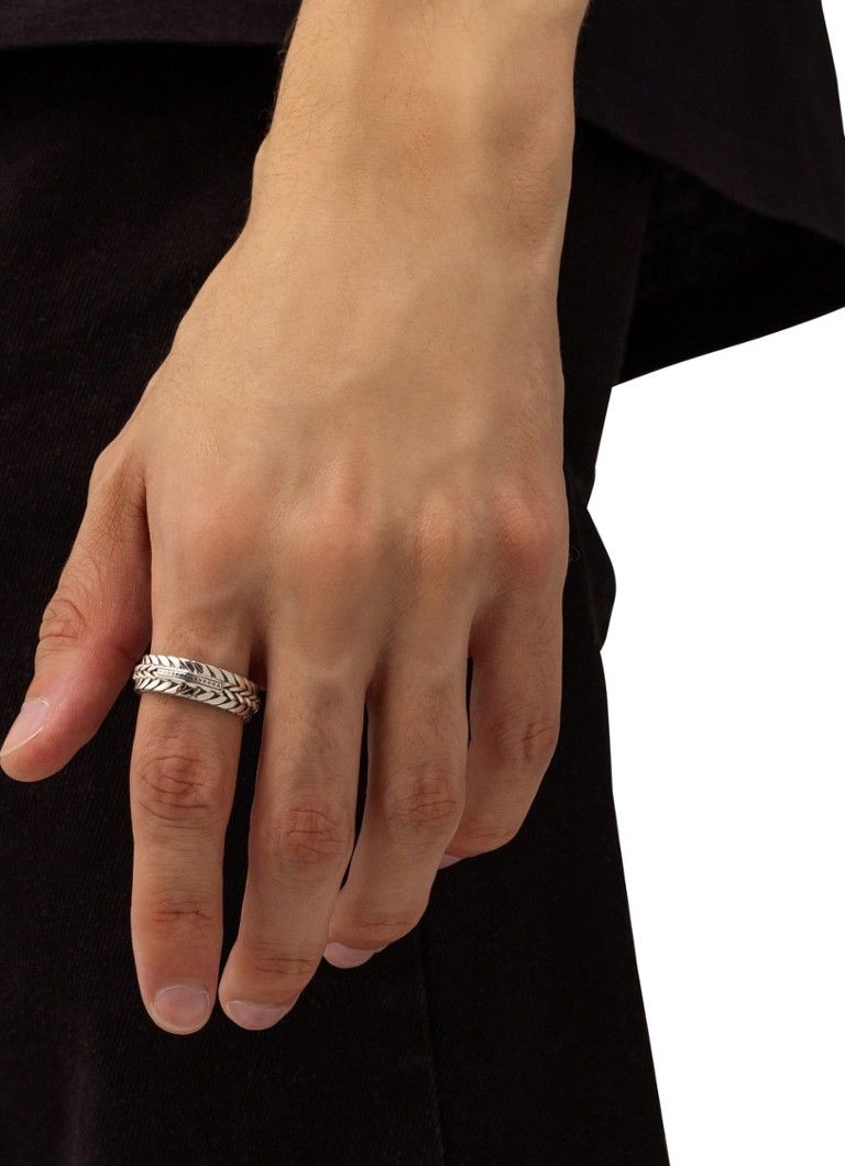 Buddha to Buddha  Nurul/Ellen Mix ring van zilver