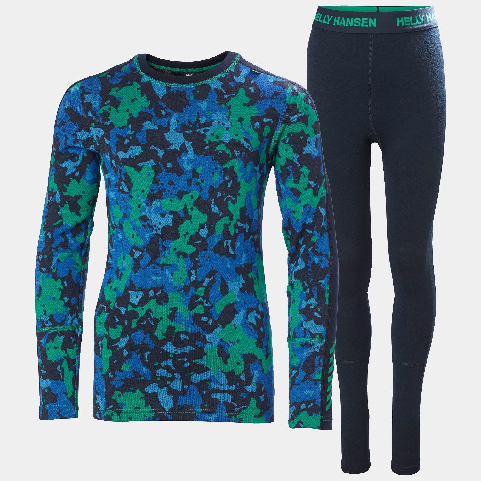 Juniors' Graphic LIFA® Merino Base Layer Set