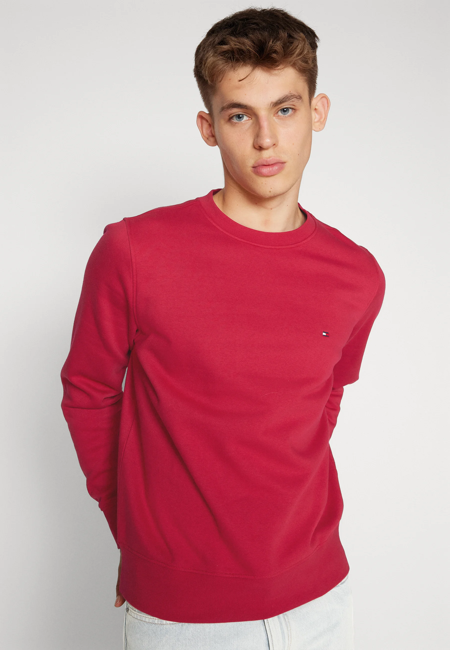 Sudadera con el logotipo de la bandera de Tommy Hilfiger