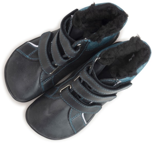 Fare Bare |vA ~ HighCut Leder Winter + Tex ~ Grau