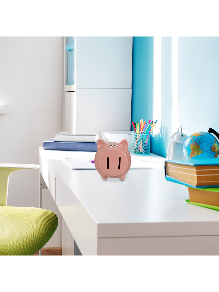 relaxdays Sparschwein in Rosa - (B)12 x (H)12,5 x (T)14 cm günstig kaufen onesize
