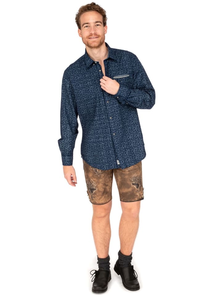 KRÜGER Hemd 912468-000 in marine günstig kaufen