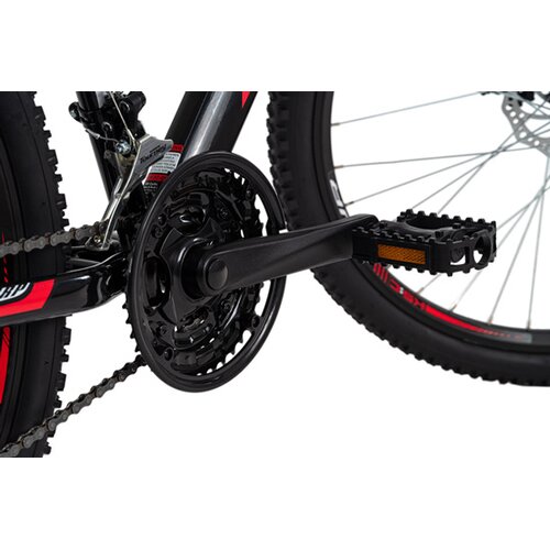 MTB-HARDTAIL MOUNTAINBIKE HARDTAIL 26 ZOLL SHARP SCHWARZ-ROT