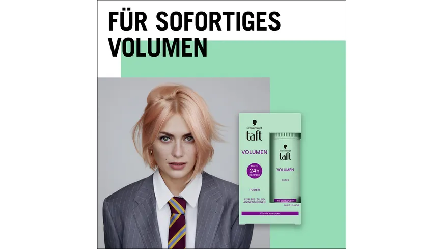 TAFT Volumen Puder 10 g Haltegrad 3 - mittlerer Halt 10 g