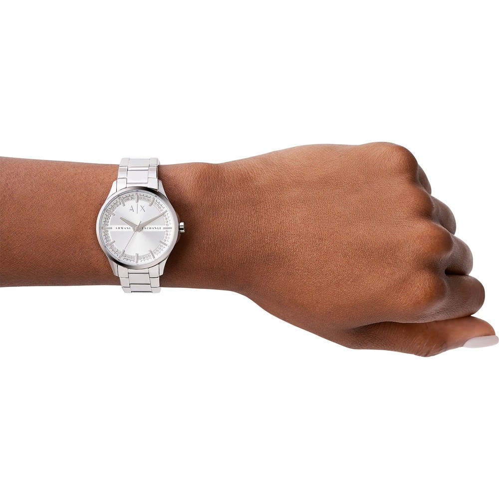Armani Exchange Montre pour femme Acier inoxydable Montre