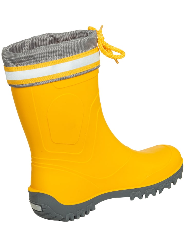 Bockstiegel Kinderstiefel Bente in gelb/dunkelgrau günstig kaufen