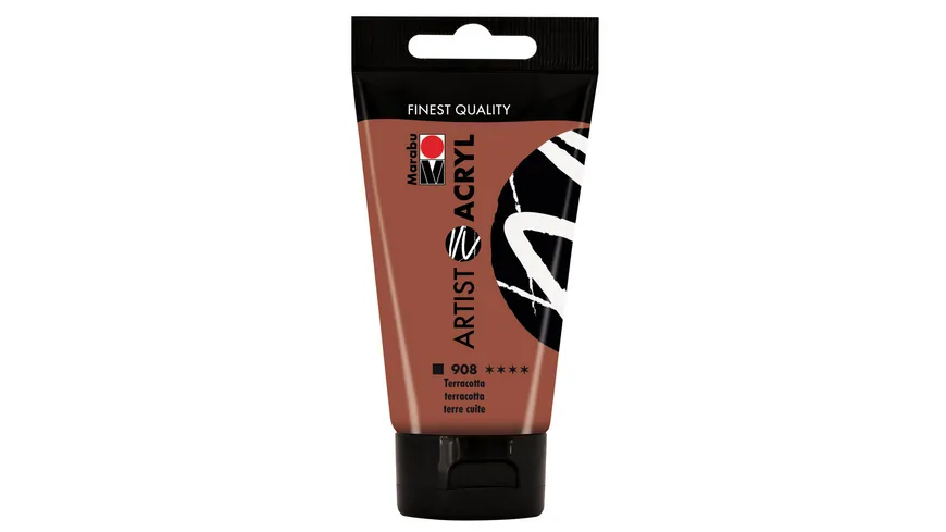 Marabu Artist Acryl, Terracotta 908, 75 ml 75 ml