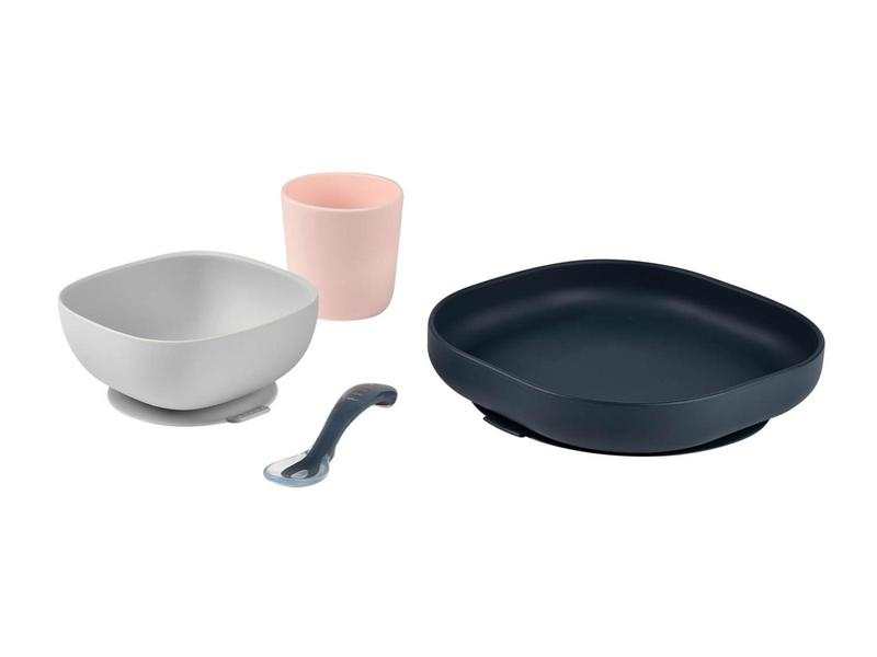 Coffret repas silicone 4 pièces