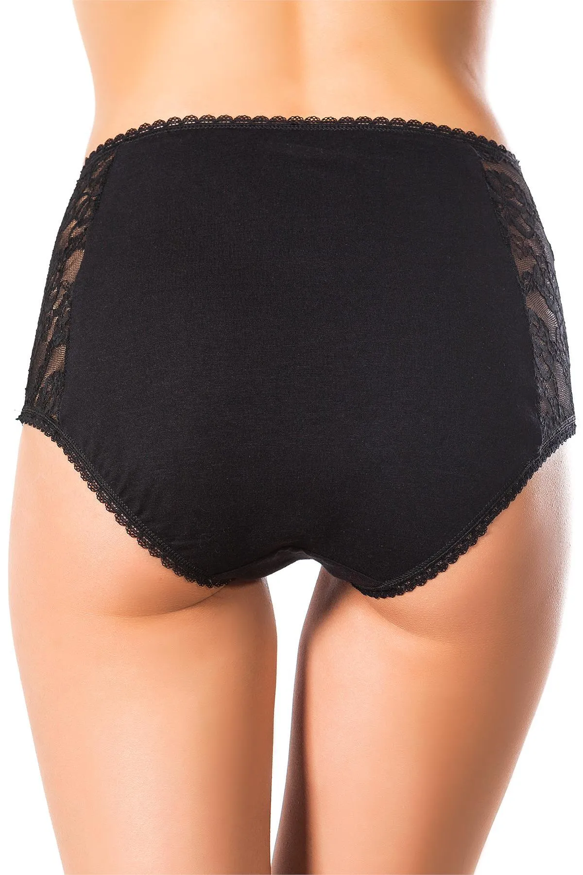 Miorre  Spitzenhöschen mit hoher Taille