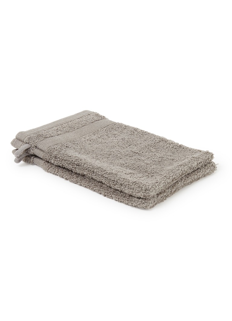 de Bijenkorf Home Organic Softness dvieļi - 600 g/m² - 16 x 21 cm, 2 gab. komplekts