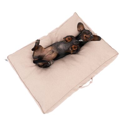 TIAKI Hundematratze Memory Foam, beige