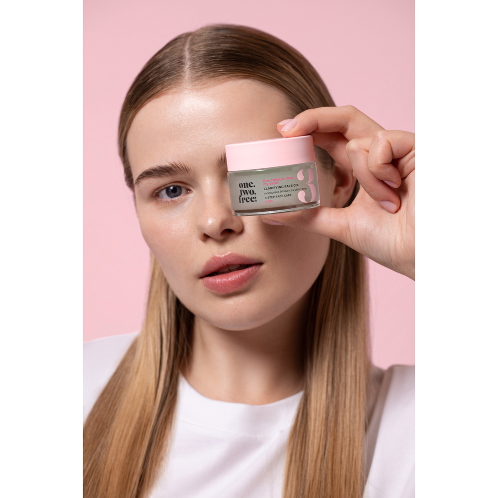 one.two.free! Clarifying Face Gel Gel Visage