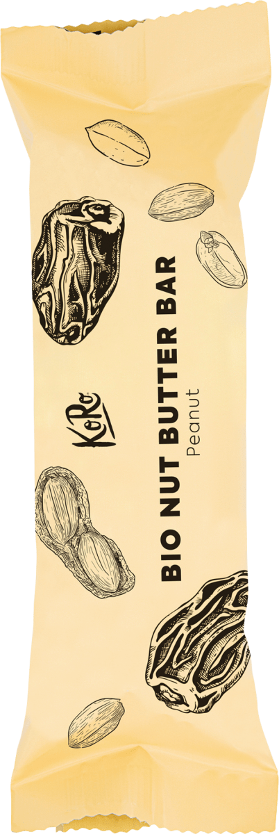 Nussriegel, Nut Butter Bar Peanut, 30 g