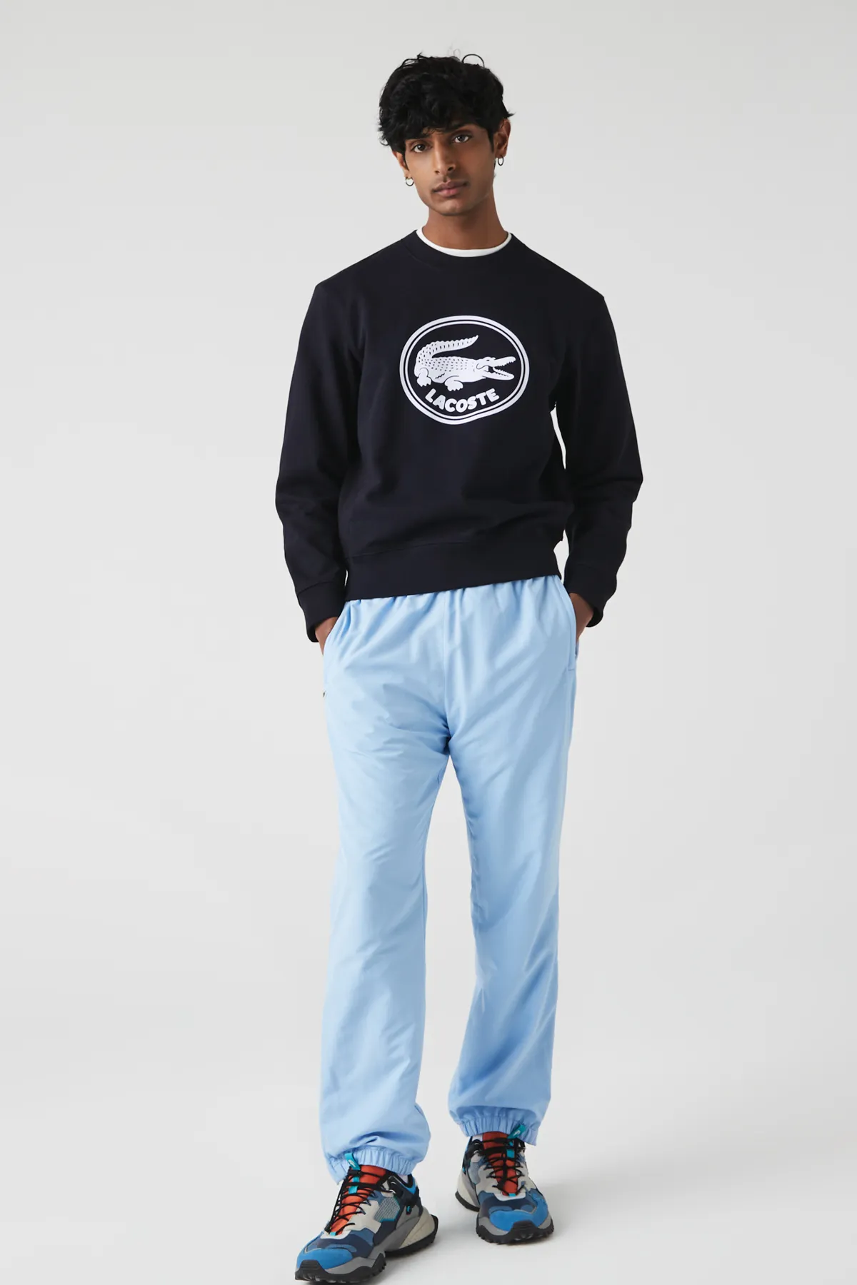 Lacoste  Sweatshirt - Schwarz - Regular Fit