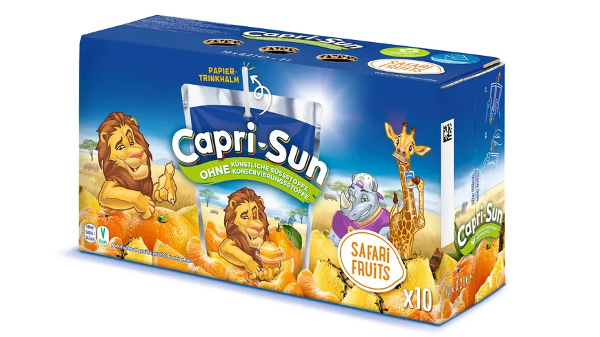 Capri-Sun Safari Fruits Saft 2000 ml
