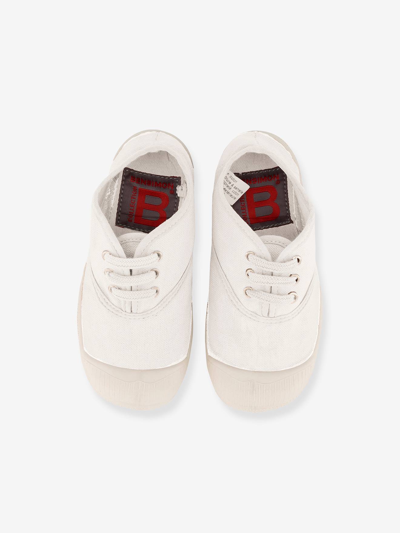 Bensimon Kinder Stoffschuhe mit Schnürung BENSIMON Oeko-Tex - beige