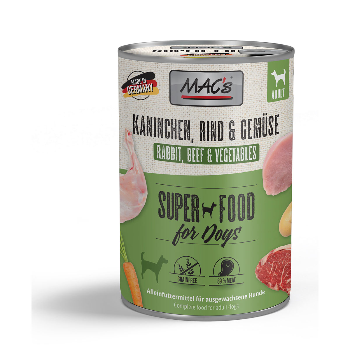 MAC's Dog Kaninchen, Rind und Gemüse günstig kaufen bei ZooRoyal