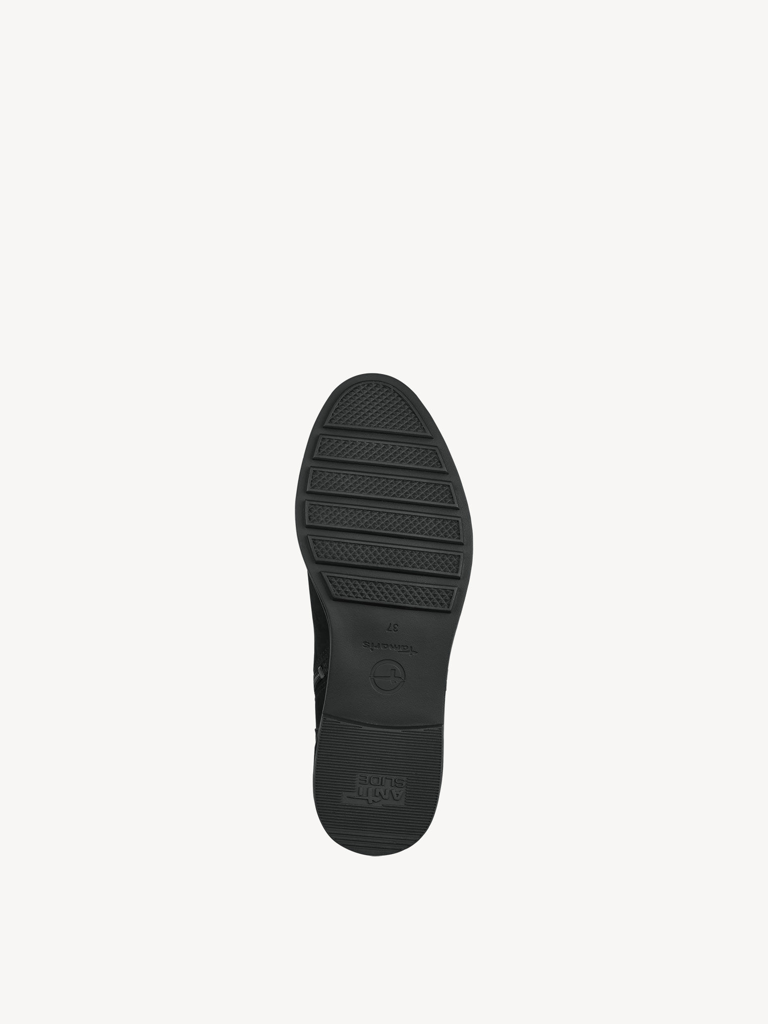 Bottine en cuir - noir
