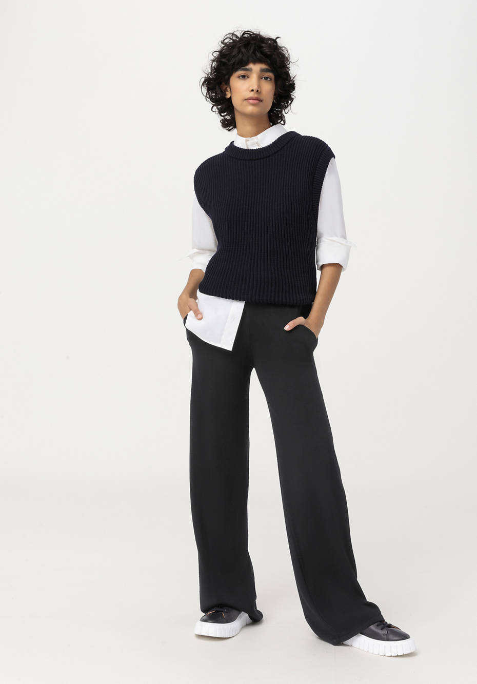 Strickhose aus reiner Bio-Merinowolle