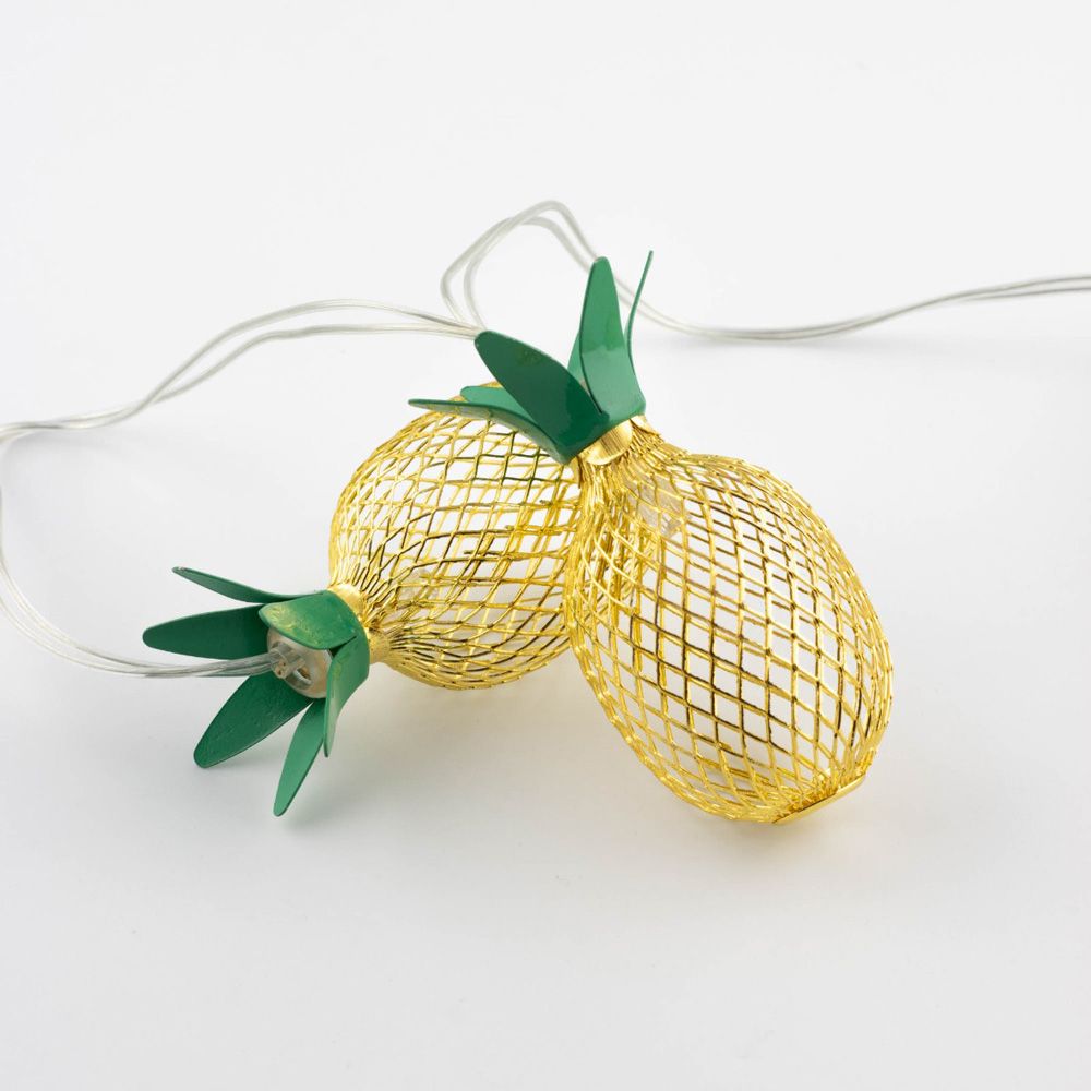 Gardenwize 10 Ananas LED Lichter Solar Lichterkette
