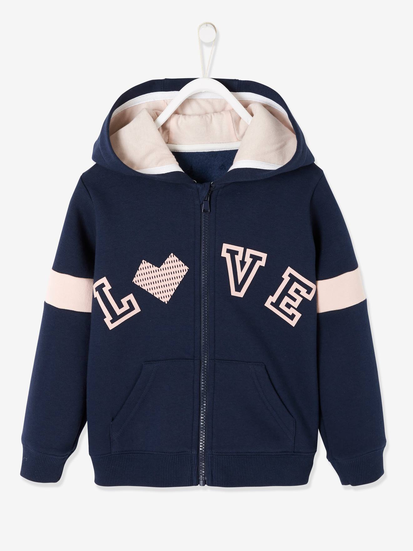 Sweat zippé à capuche sport 