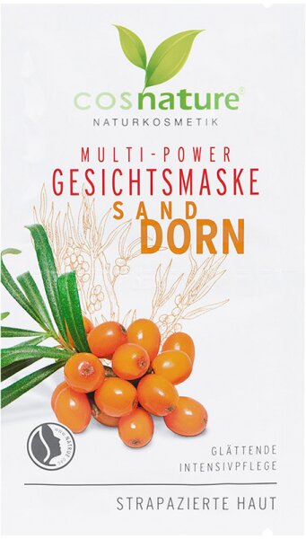 Cosnature Multi-Power Sanddorn Gesichtsmaske