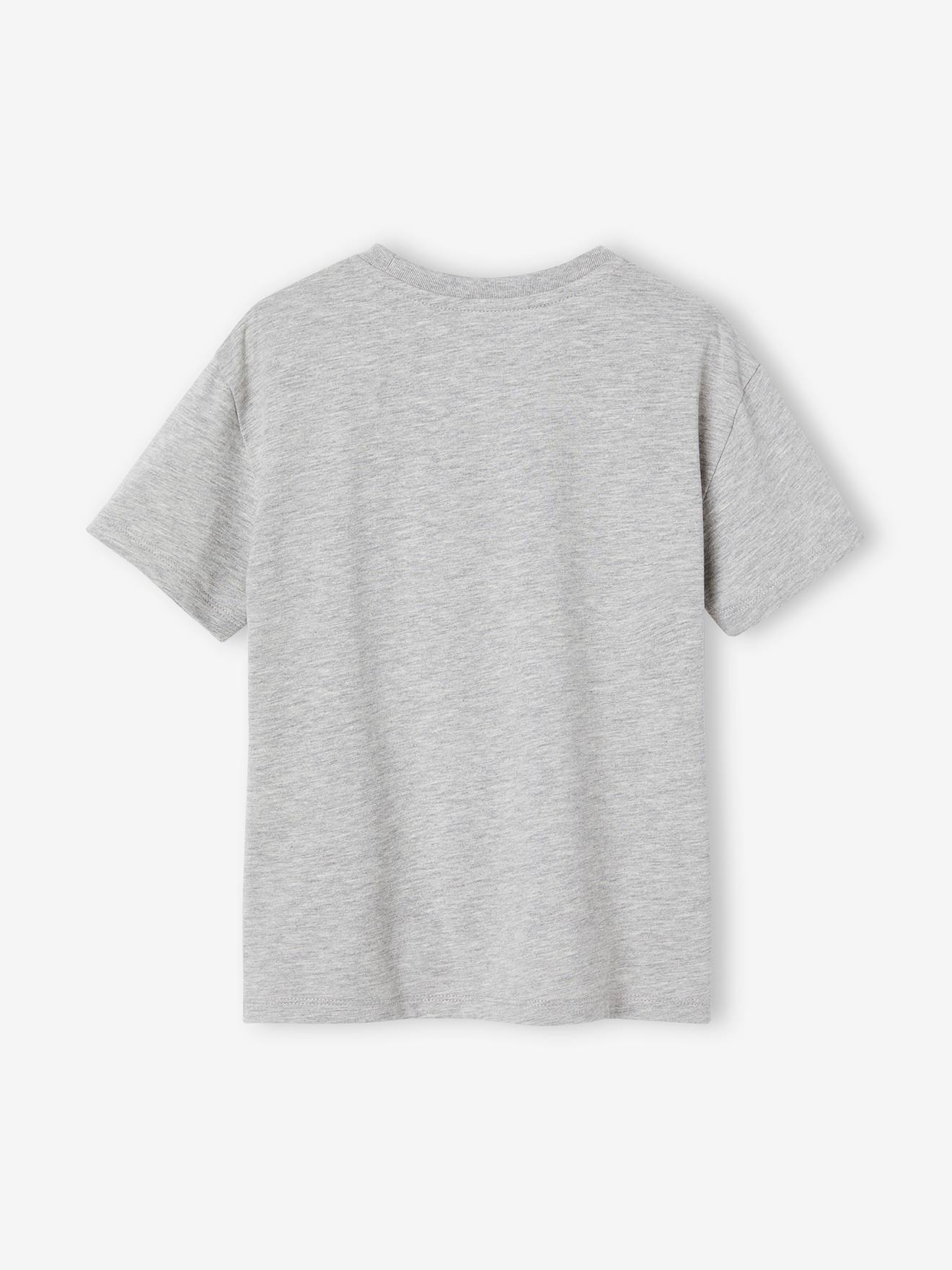 Vertbaudet Jungen T-Shirt mit Paillettenmotiv - marine