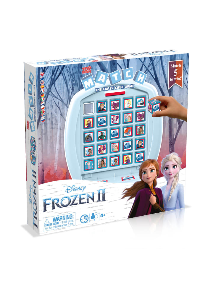 Winning Moves MATCH Frozen 2 Eiskönigin Würfelspiel Kinderspiel in bunt günstig kaufen onesize