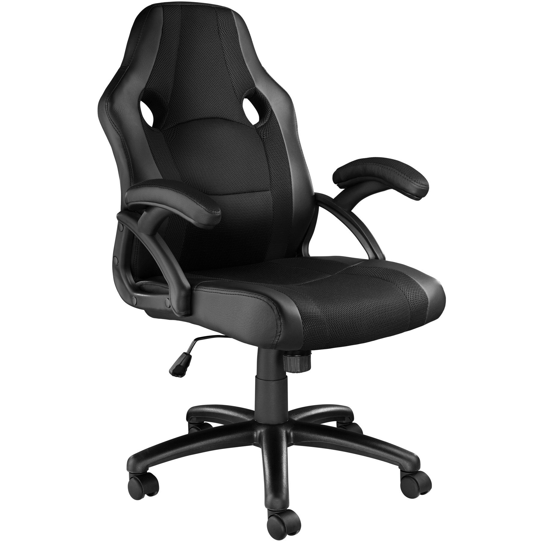 tectake Gaming-Stuhl Benny (1er, 1 St), einstellbare Wippmechanik