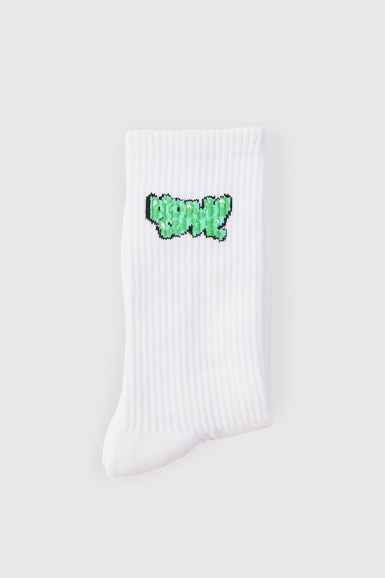 Socken mit Worldwide Graffiti Logo