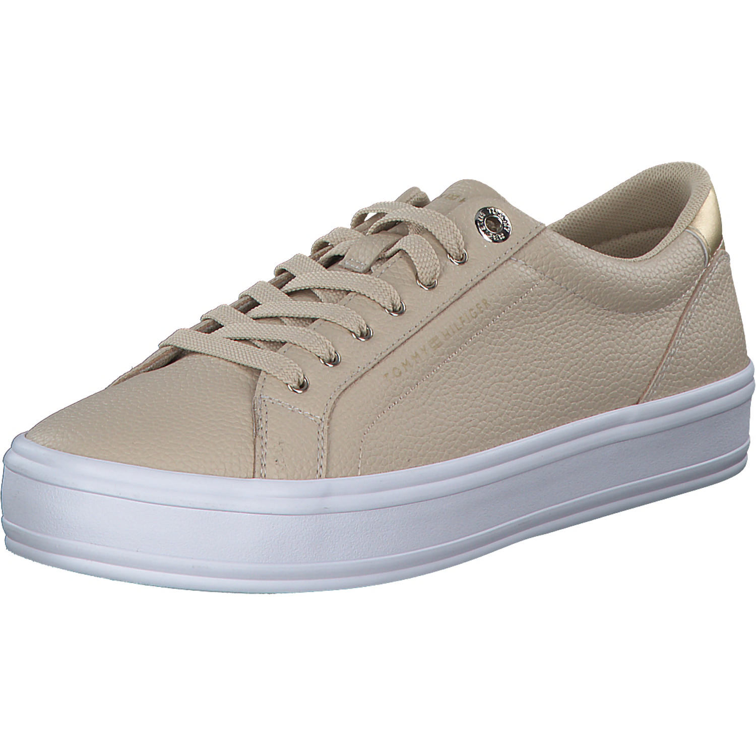 Tommy Hilfiger FW0FW07778, Schnürschuhe, Damen, Beige