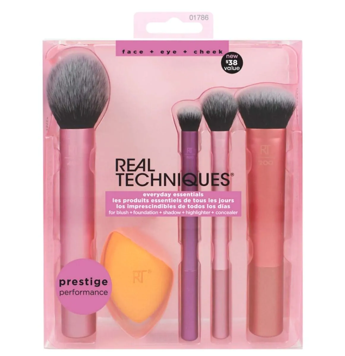 „Real Techniques Everyday Essentials“ makiažo aksesuarų rinkinys