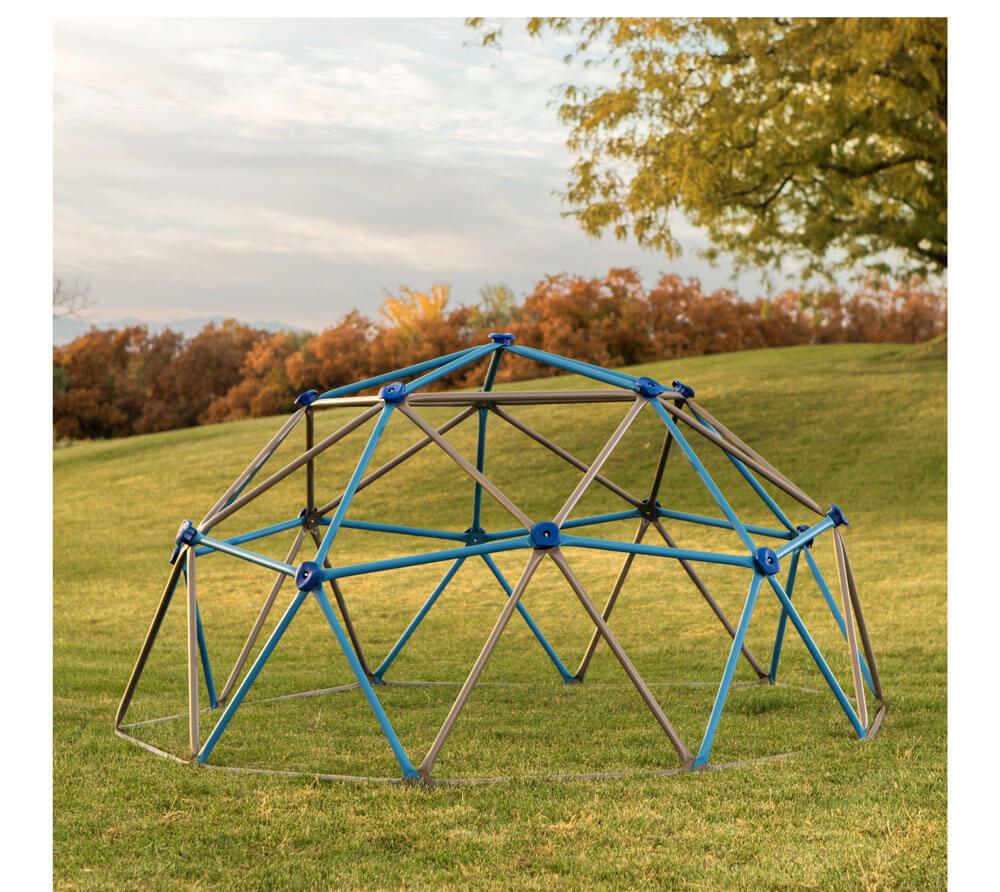 Lifetime Geodome Klettergerüst braun/blau 274x137 cm