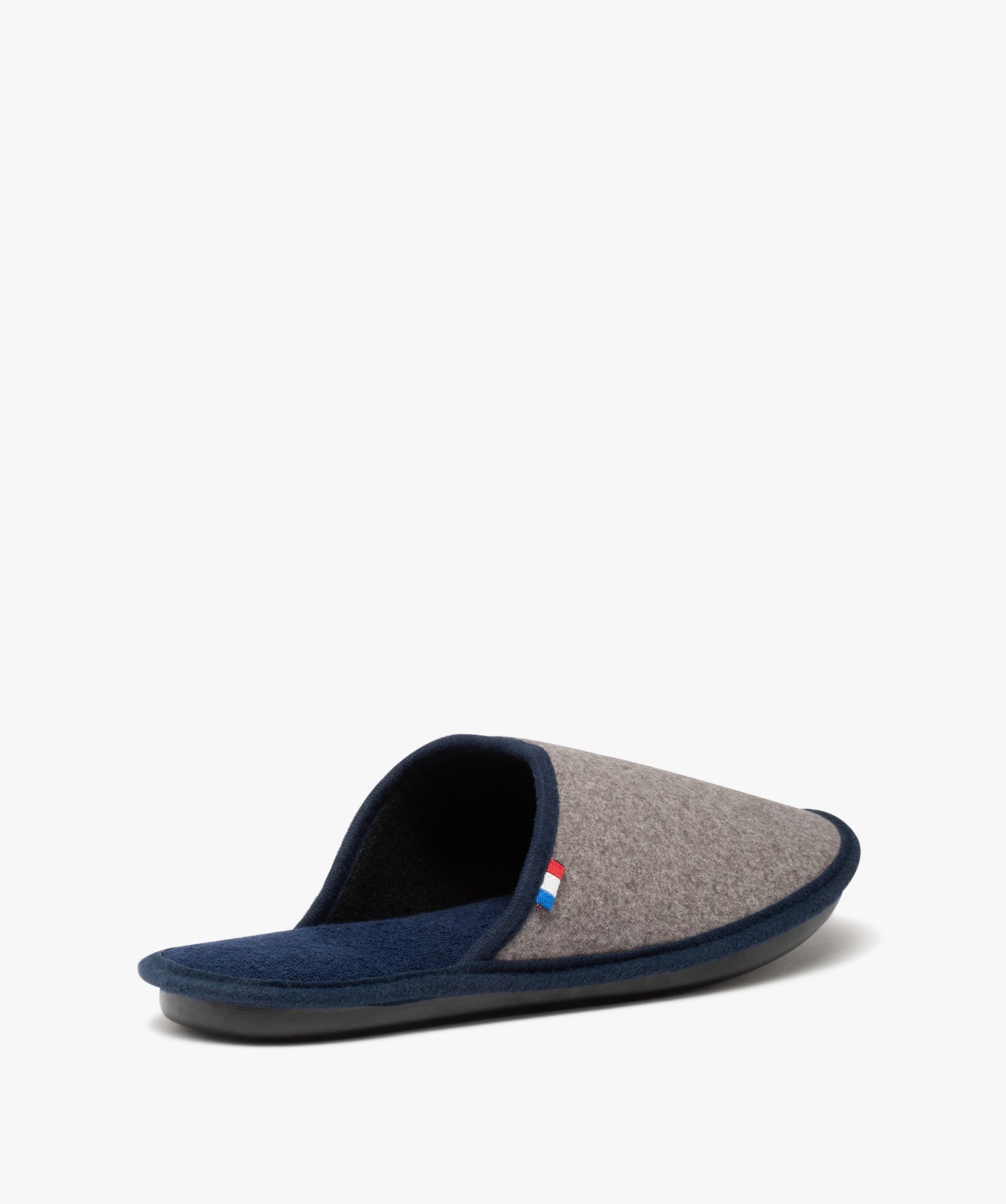 Chaussons homme mules fabriquées en France - Goxo gris | GEMO