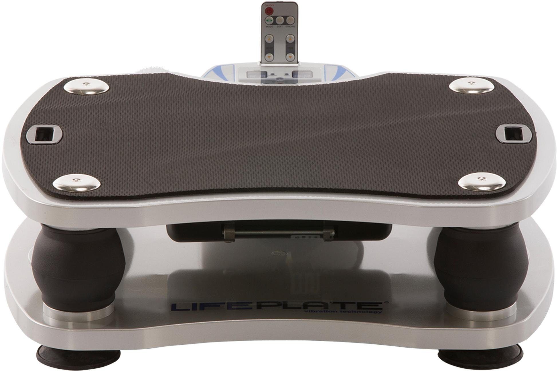 MAXXUS Vibrationsplatte Lifeplate 1.0, (Set, 3 tlg., mit Trainingsbändern, mit Trainingsplan)